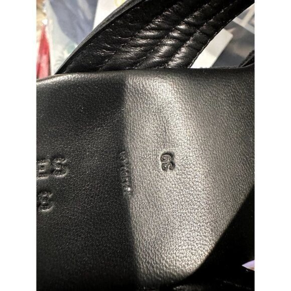 Frankie's Bikinis LA Girl Platform Wedge Sandals in Black - Picture 9 of 9